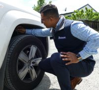 Checking Tyre Pressure